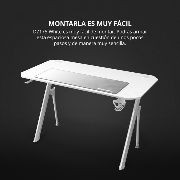 Mesa Gaming - Drift - DZ175 BLANCO - 4