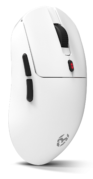 Raton R Ratón Gaming inalámbrico KROM Klever Blanco - Versus Gamers
