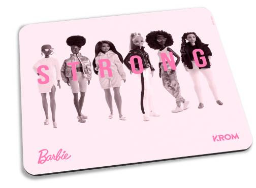 Teclados - Producto oficial Barbie™ / teclado, ratón y alfombrilla - Krom - Pack Kandy