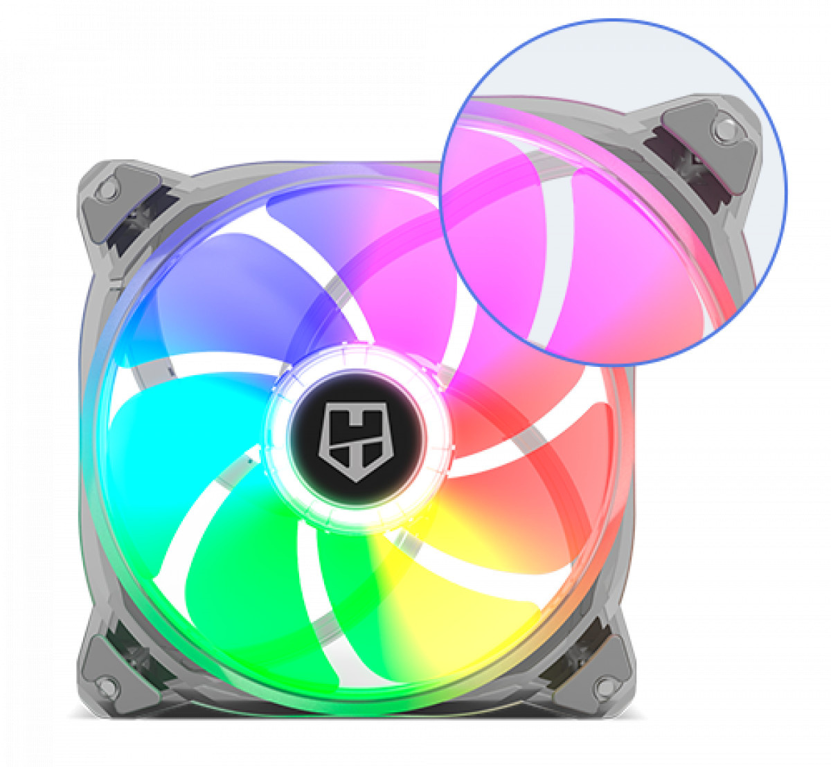 Refrigeración - 140 mm / ARGB - Nox - Hummer X140-FAN RESPAWN
