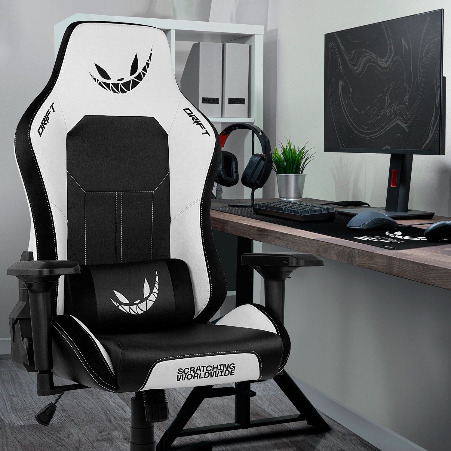 Gaming Chairs - Drift - Drift DR250 Rubius PRO -White