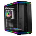 Semitorre ATX cristal curvo NOX HUMMER ANVIL ARGB Negro