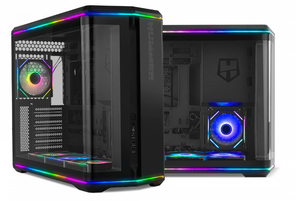 Cajas - Nox - HUMMER ANVIL ARGB Negro