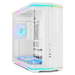 Semitorre ATX cristal curvo NOX HUMMER ANVIL ARGB Blanco