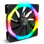 Ventillador caja doble anillo NOX Hummer  D-FAN RGB Rainbow respawn