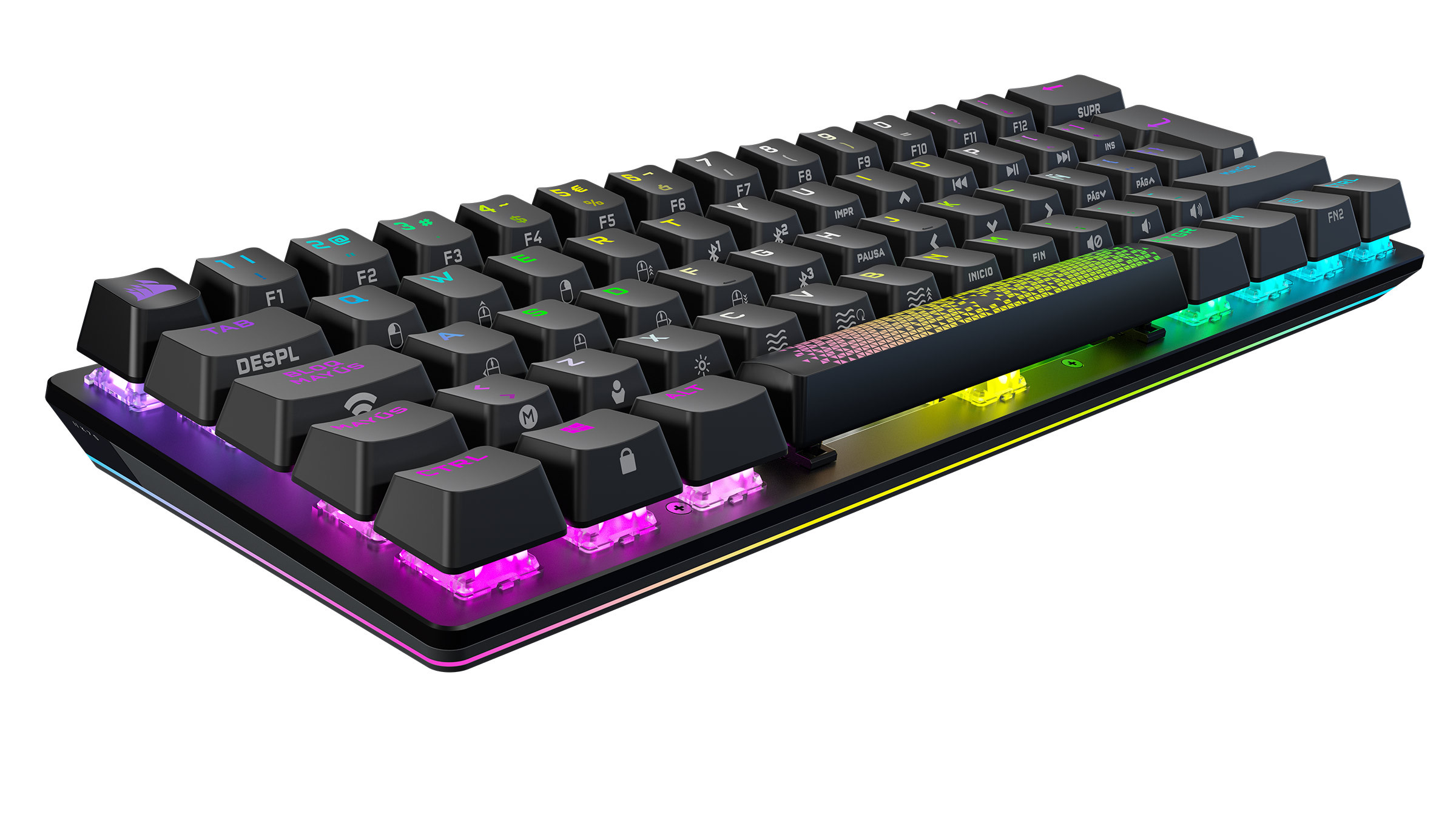 Mechanical Corsair Keyboard K70 PRO Mini Wireless RGB 60 Versus Gamers