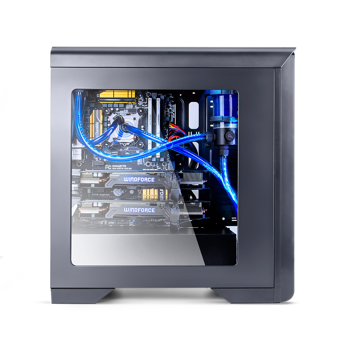 Semitorre Gaming ATX Negra ventana usb 3.0 NOX Hummer ZX - Versus