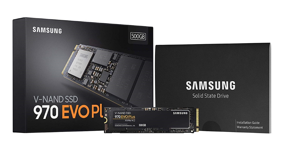 Disco Duro Interno Samsung Serie 970 Evo Plus NVMe 500GB SSD - Versus Gamers