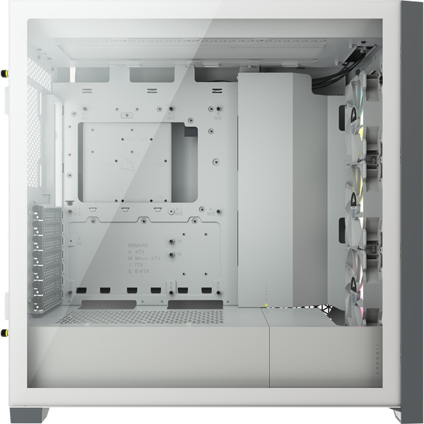 Corsair iCUE 5000X RGB Tempered Glass White Mid Tower