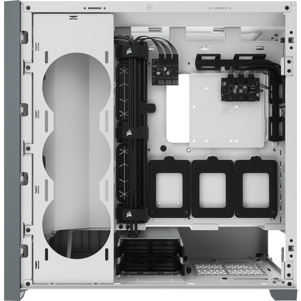 Corsair iCUE 5000X RGB Tempered Glass White Mid Tower