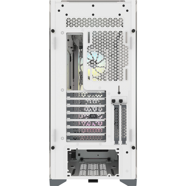 Corsair iCUE 5000X RGB Tempered Glass White Mid Tower
