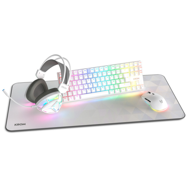 Keyboards - Krom - KLASS | GAMING KIT WHITE - 3