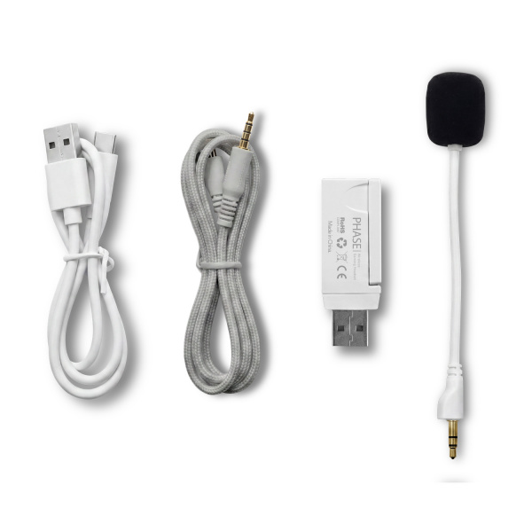 Auriculares - Wireless - Krom - Phase White - 10