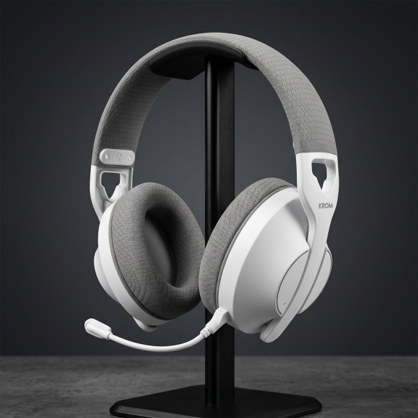 Auriculares - Wireless - Krom - Phase White - 2