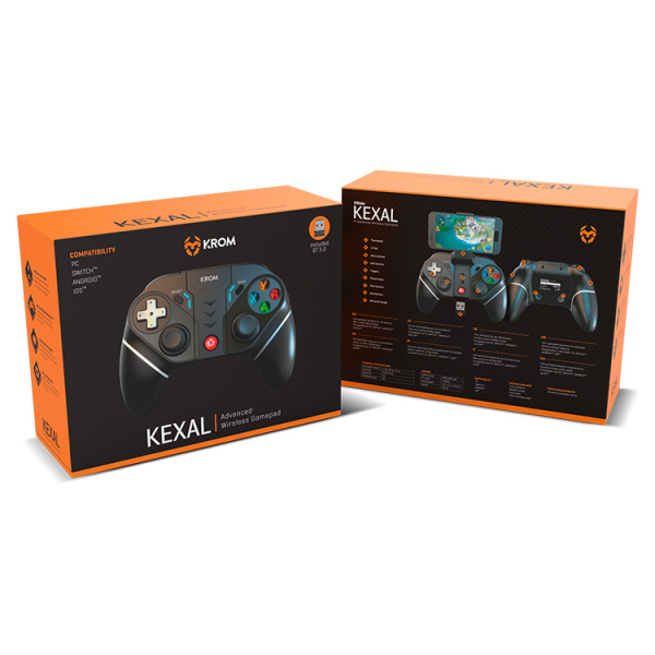 Gamepads - PC, Switch, Android e IOS - Krom - Krom KEXA - 12