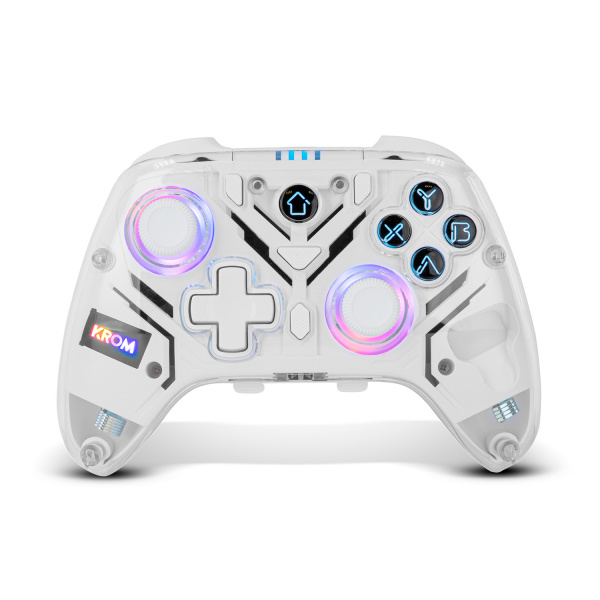 Gamepads - Krom - Gamepad gaming KROM Krystal RGB Wireless - 1