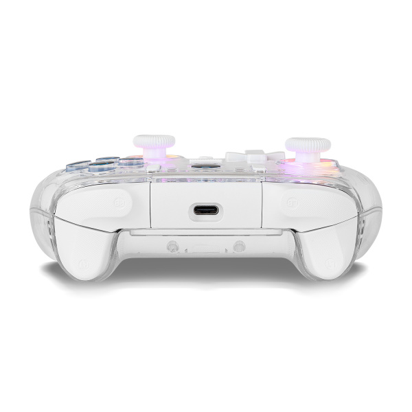 Gamepads - Krom - Gamepad gaming KROM Krystal RGB Wireless - 5