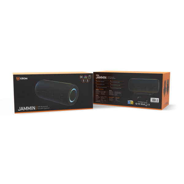 Altavoces - Altavoz portátil /  Bluetooth 6.0 - Krom - Jammin 20W - 13