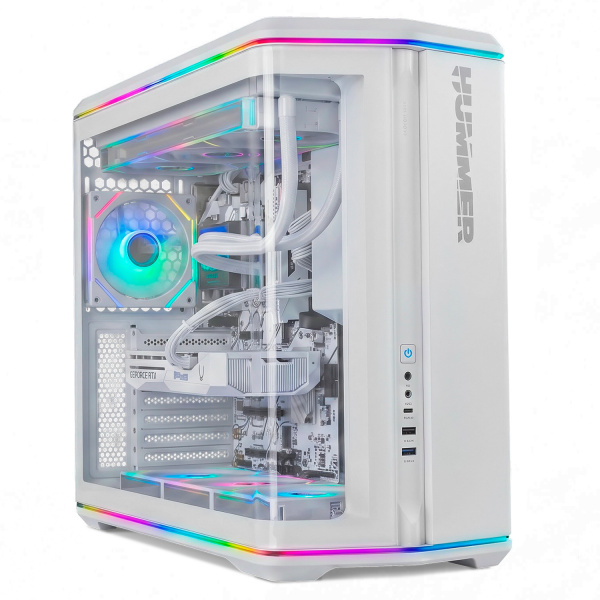 Cajas - Nox - HUMMER ANVIL ARGB Blanco - 2