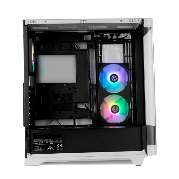 Cajas - Cristal Curvo - Nox - HUMMER ETHER - Black / White - 4