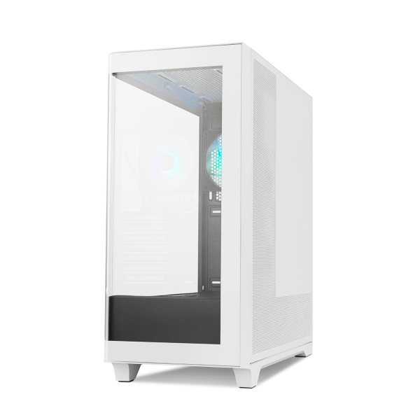 Cajas - Cristal Curvo - Nox - HUMMER ETHER - Black / White - 5