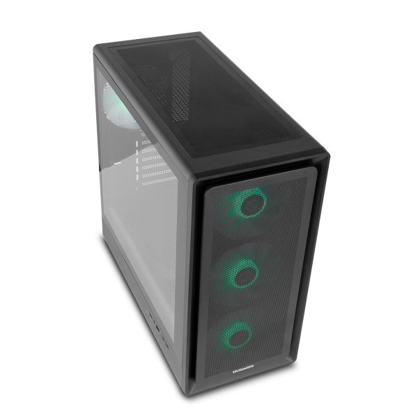 Cajas - Hyperflow ARGB - Nox - Hummer AERO - Black - 4