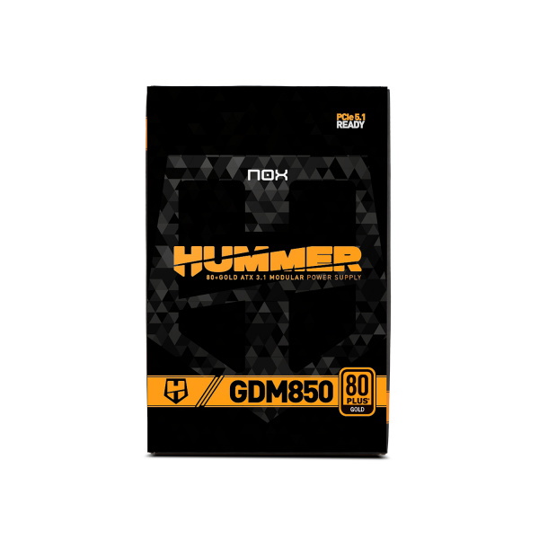 Fuentes - ATX 3.1 80+GOLD - Nox - HUMMER GDM 850 - 4
