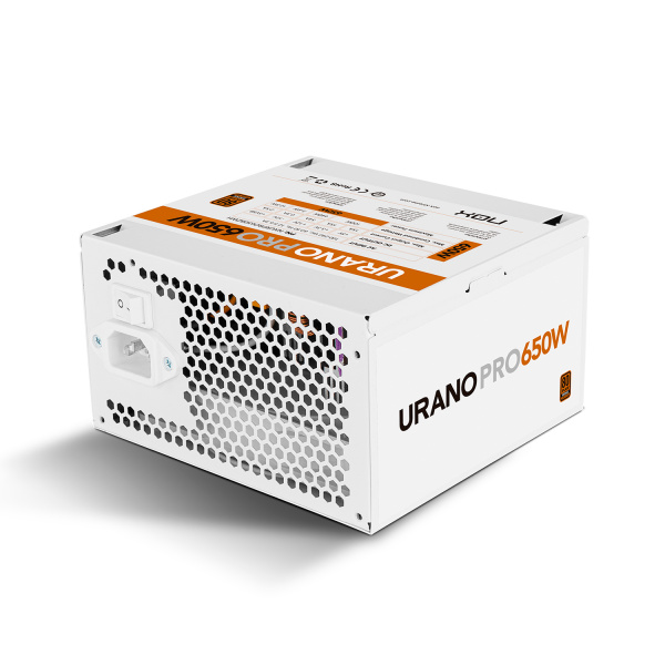 Fuentes - 80 PLUS Bronze - Nox - Urano PRO 650W Bronze Blanco - 3