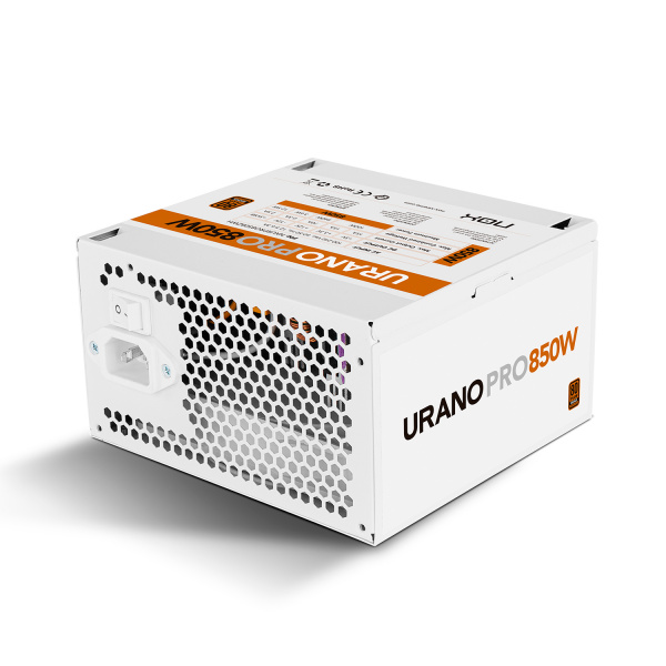 Fuentes - 80 PLUS Bronze - Nox - Urano PRO 850W Bronze Blanco - 3