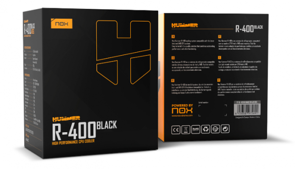 Cooler CPU NOX Hummer R-400