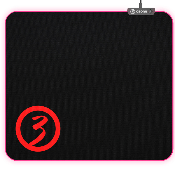 Mousepads - iluminación LED RGB - Ozone - Ground Level Pro Spectra - 3