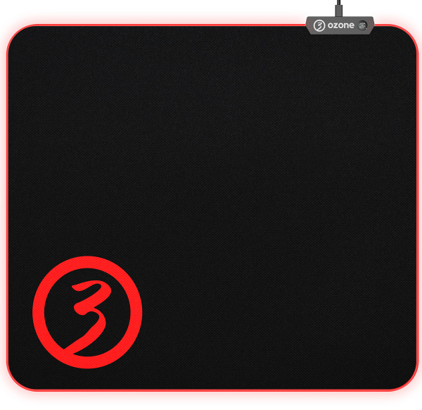 Mousepads - iluminación LED RGB - Ozone - Ground Level Pro Spectra - 4