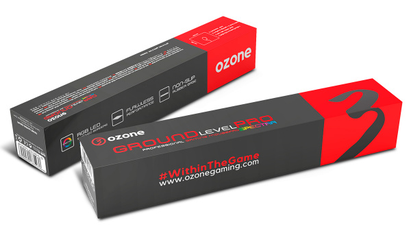 Mousepads - iluminación LED RGB - Ozone - Ground Level Pro Spectra - 10