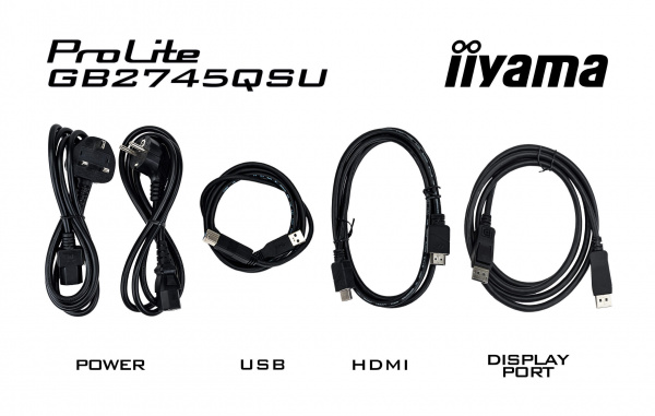 Monitors - Versus PC - iiyama G-MASTER GB2745QSU-B2 - 12