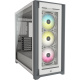 Corsair iCUE 5000X RGB Tempered Glass White Mid Tower