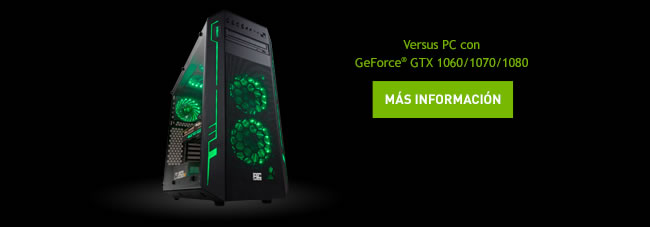 Versus PC Nvidia GeForce GTX 1060/1070/1080